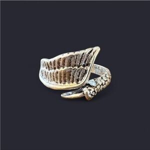 Silver Angel/Demon Ring